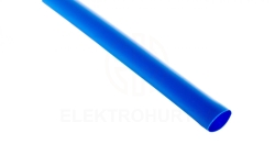 Rura termokurczliwa cienkościenna, odcinki 1m, CR 9,5/4,7 niebieska, 427552 /50szt./