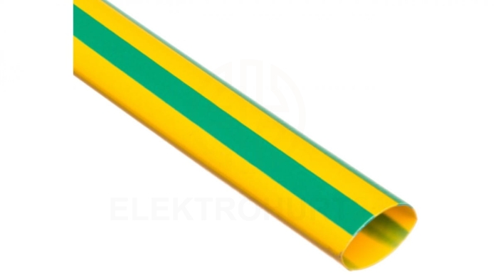 Rura termokurczliwa cienkościenna CR 9,5/4,7 - 3/8 cala żółto-zielona /1m/ 8-7100 /50szt./ 427553