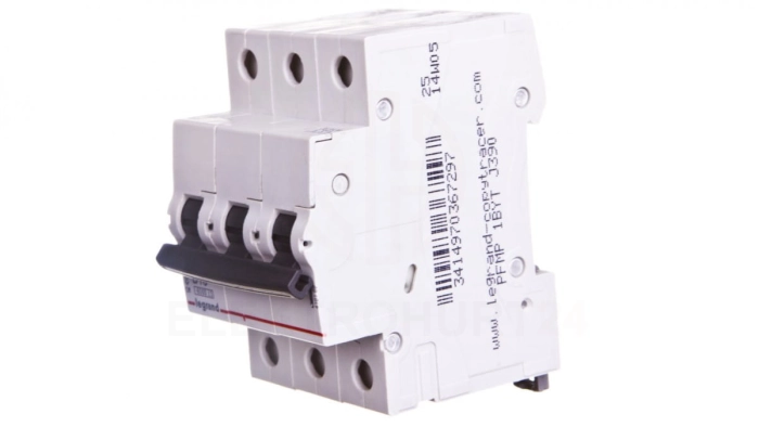 Wyłącznik nadprądowy 3P B 16A 6kA AC S303 RX3 419169