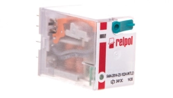 Przekaźnik przemysłowy 4P 24V DC IP40 AgNi R4N-2014-23-1024-WTLD 860412