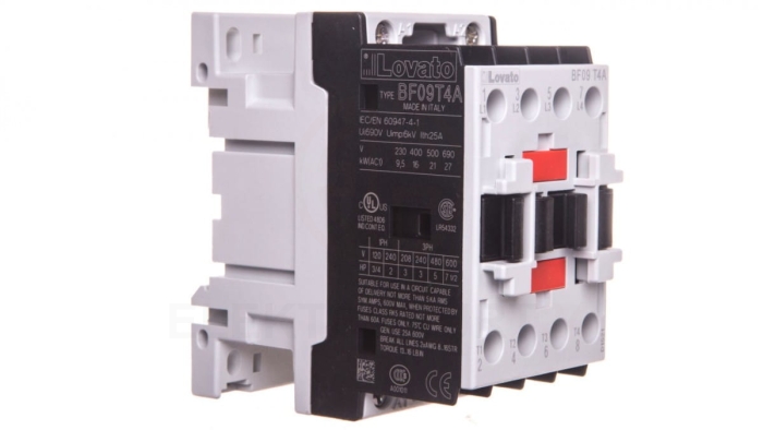Stycznik mocy 25A AC-1 4P 230V AC 0Z 0R BF09T4A230