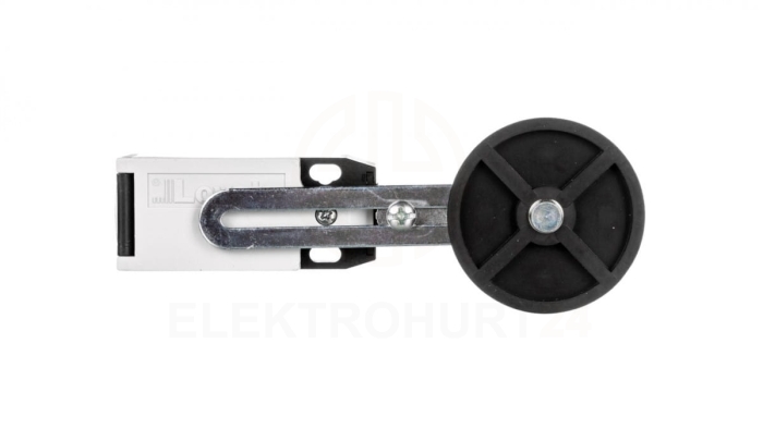 Wyłącznik krańcowy 1R 1Z migowy tworzywo dźwignia z regulacją rolki KBF3S11