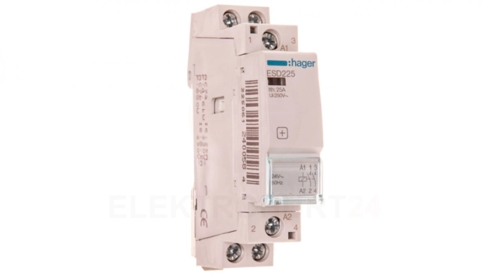 Stycznik modułowy 25A 2Z 0R 24V AC ESD225