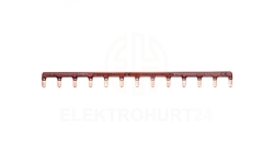 Szyna łączeniowa 1P 63A 10mm2 sztyftowa (13mod.) KB163P