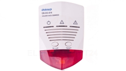Czujnik gazu ziemnego 230V AC 70dB wyj. przekaźnikowe biały OR-DC-614