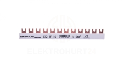 Szyna łączeniowa 1P 80A 16mm2 widełkowa (12 mod.) 1F S12 1F-10 45.121