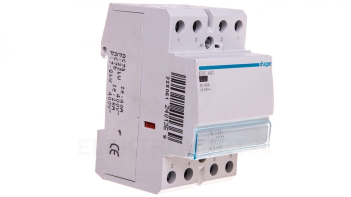Stycznik modułowy 40A 0Z 4R 230V AC ESC441