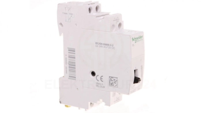 Przekaźnik impulsowy 16A 24V AC 12V DC 2Z iTL A9C30112