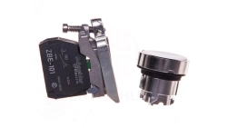 Przycisk sterowniczy 22mm bialy 1Z z samopowrotem XB4BA11