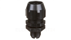 Dławnica do rur ochronnych PG9 IP66 czarna WPD 9/9 E03DK-07030100201