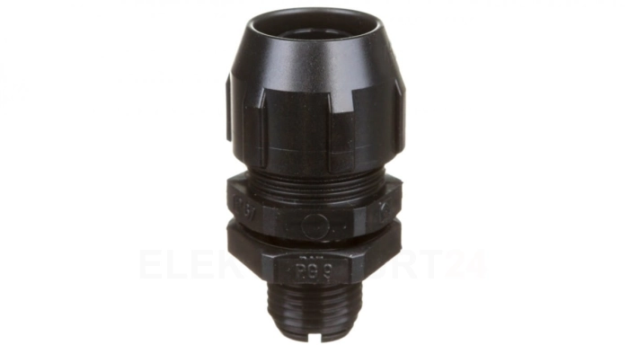 Dławnica do rur ochronnych PG9 IP66 czarna WPD 9/9 E03DK-07030100201