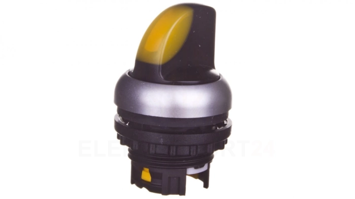 Napęd przełącznika 3 połozeniowy żółty z podświetleniem z samopowrotem M22-WLK3-Y 216839
