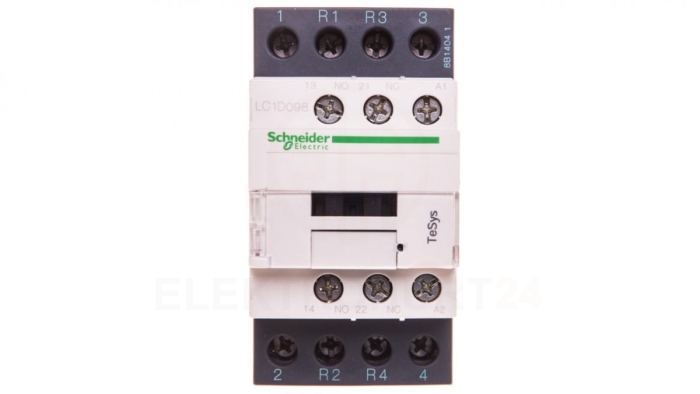 TeSys Deca Stycznik mocy 20A 4P 110V AC 1Z 1R LC1D098F7