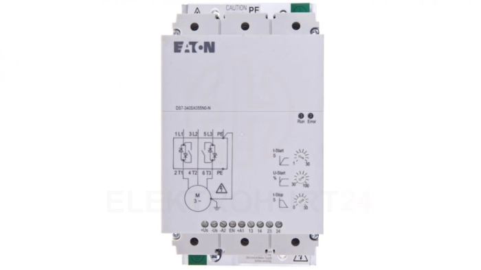 Softstart 3-fazowy 400VAC 55A 30kW/400V Uc=24V AC/DC DS7-340SX055N0-N 134917
