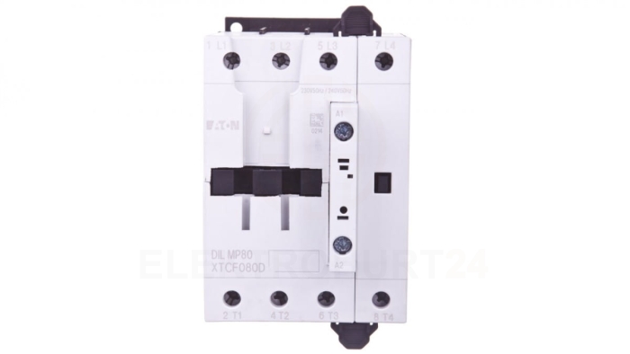Stycznik mocy 80A AC-1 4P 230VAC 0Z 0R DILMP80(230V50HZ,240V60HZ) 109884