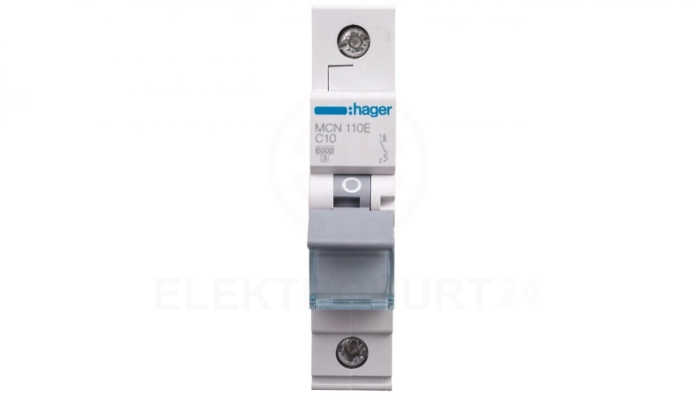 Wyłącznik nadprądowy 1P C 10A 6kA AC MCN110E