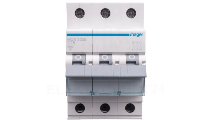 Wyłącznik nadprądowy 3P C 25A 6kA AC MCN325E
