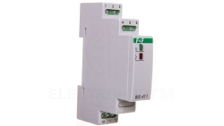 Przekaźnik bistabilny włącz/wyłącz 1P 16A separowany 165-265V AC Inrush BIS-411-LED