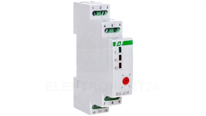 Przekaźnik bistabilny 2P 16A 100-265V AC Inrush, BIS-419-LED
