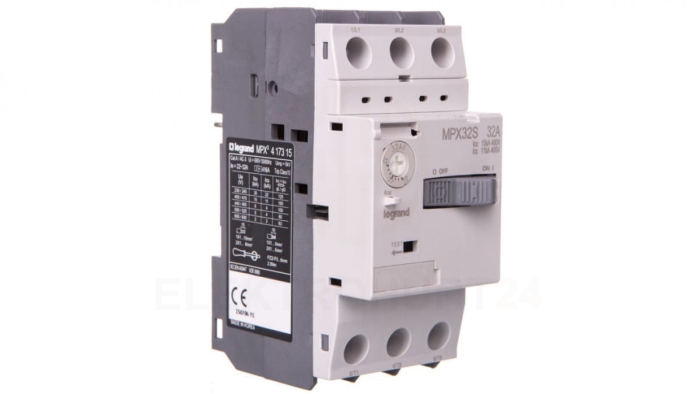Wyłącznik silnikowy 3P 15kW 22-32A MPX3 32S 417315