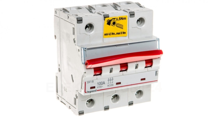 Rozłącznik modułowy 100A 3P FRX403 406538