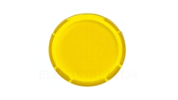 Soczewka przycisku 22mm płaska żółta bez opisu M22-XDL-Y 216444
