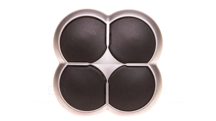 Napęd przycisku 4-ro pozycyjny 22mm czarny z samopowrotem M22-D4-S 279411