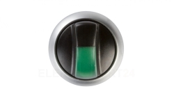 Napęd przełącznika 3 położeniowy zielony z podświetleniem bez samopowrotu M22-WRLK3-G 216847