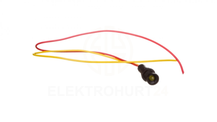 Lampka sygnalizacyjna 5mm żółta 12-24V AC/DC KLP 5Y/24V 84405004