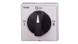 Napęd drzwiowy I-0-II do rozłączników z blokadą czarne GAX67B