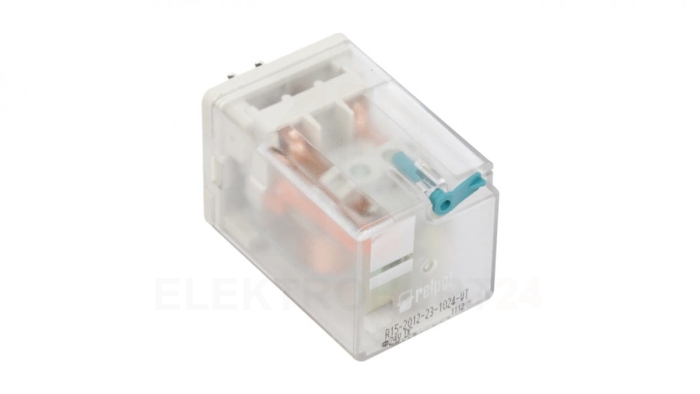 Przekaźnik przemysłowy 2P 10A 24V DC AgNi R15-2012-23-1024-WT 802882