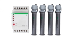 Przekaźnik kontroli poziomu cieczy 8A 3Z 1-180kOhm z regulacją czułości PZ-831RC