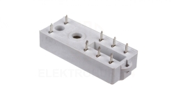 Gniazdo przekaźnika RM84, RM85, RM87L, RM87P do obwodu drukowanego PW80 592066