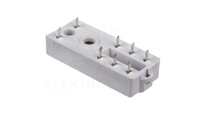 Gniazdo przekaźnika RM84, RM85, RM87L, RM87P do obwodu drukowanego PW80 592066