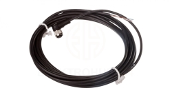 Złącze wtykowe żeńskie M12 kątowe /5m/ XZCP1241L5