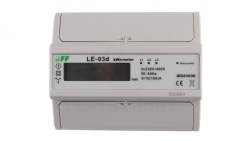 Licznik energii elektrycznej 3-fazowy 100A 230/400V z wyświetlaczem LCD MID LE-03D v.2