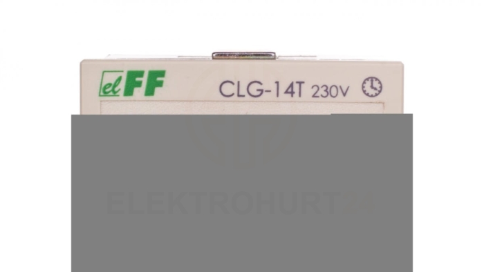 Licznik czasu pracy 110-230V AC/DC 8 znaków cyfrowy tablicowy 48x24mm CLG-14T