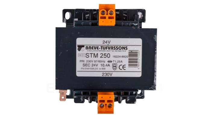 Transformator 1-fazowy STM 250VA 230/24V 16224-9920
