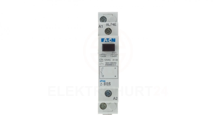 Przekaźnik impulsowy 16A 12V AC Z-S12/S 265266
