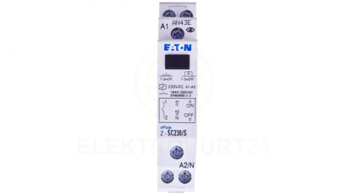 Przekaźnik impulsowy 16A 230V AC 1Z Z-SC230/S 265299