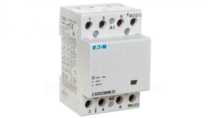 Stycznik modułowy 40A 3Z 1R 230V AC Z-SCH230/40-31 248854