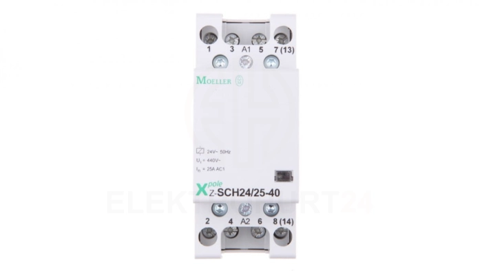 Stycznik modułowy 25A 4Z 0R 24V AC Z-SCH24/25-40 248851