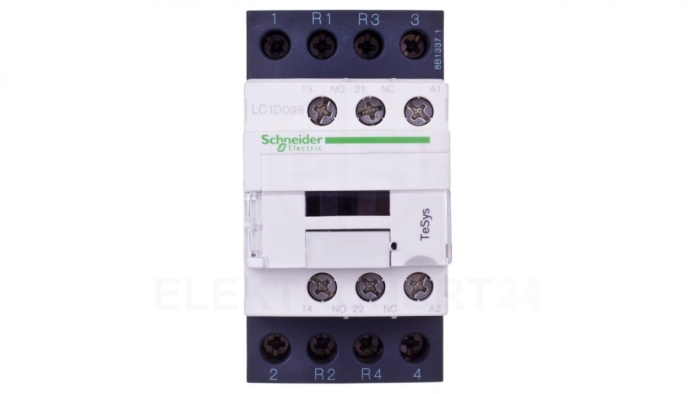 TeSys Deca Stycznik mocy 9A 2Z 2R 24V AC 1Z 1R LC1D098B7