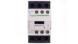 TeSys Deca Stycznik mocy 25A 3P 220V DC 1Z 1R LC1D25MD