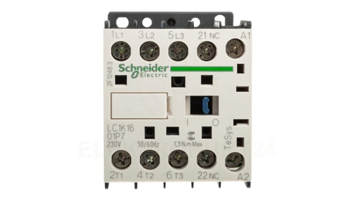 Stycznik mocy 16A 3P 230V AC 0Z 1R LC1K1601P7