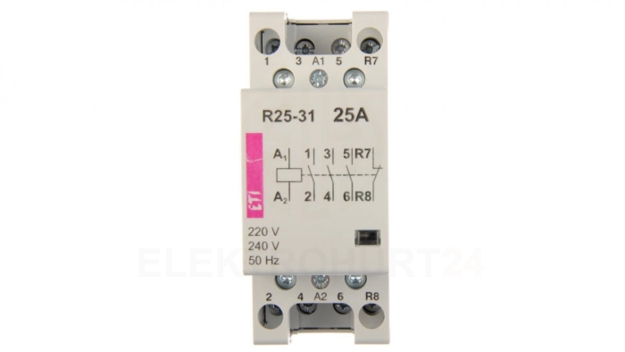 Stycznik modułowy 25A 230V AC 3Z 1R R 25-31 230V 002462320