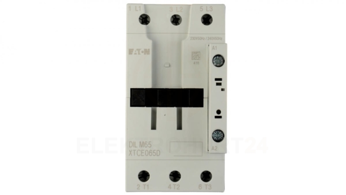 Stycznik mocy 65A 3P 230V AC 0Z 0R DILM65 (230V50HZ,240V60HZ) 277894