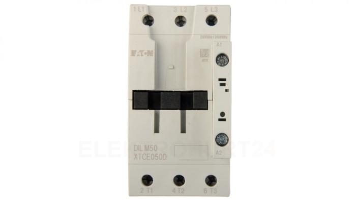 Stycznik mocy 50A 3P 230V AC 0Z 0R DILM50 (230V50HZ,240V60HZ) 277830