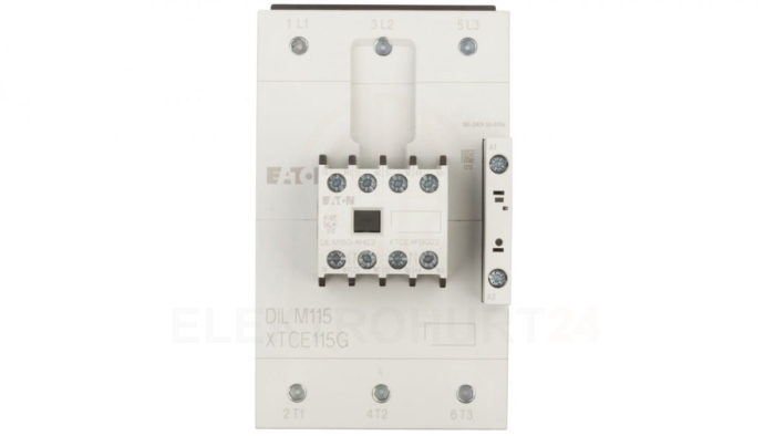 Stycznik mocy 115A 3P 190-240V AC 2Z 2R DILM115-22 (RAC240) 239578