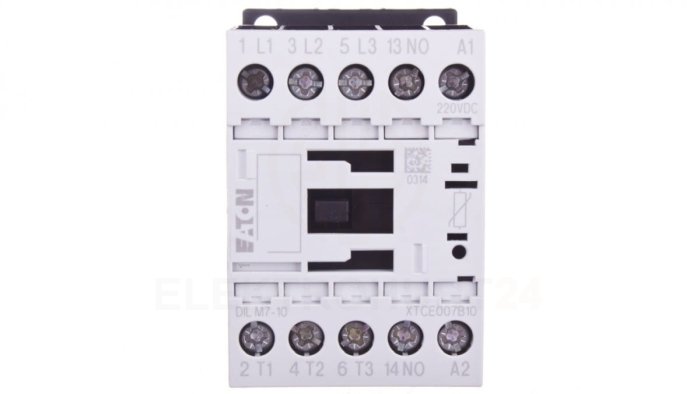 Stycznik mocy 7A 3P 220V DC 1Z 0R DILM7-10(220VDC) 276569